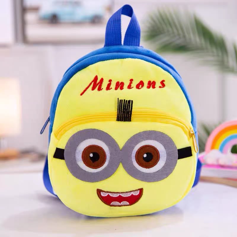 Mini Character Plush Kids Backpack