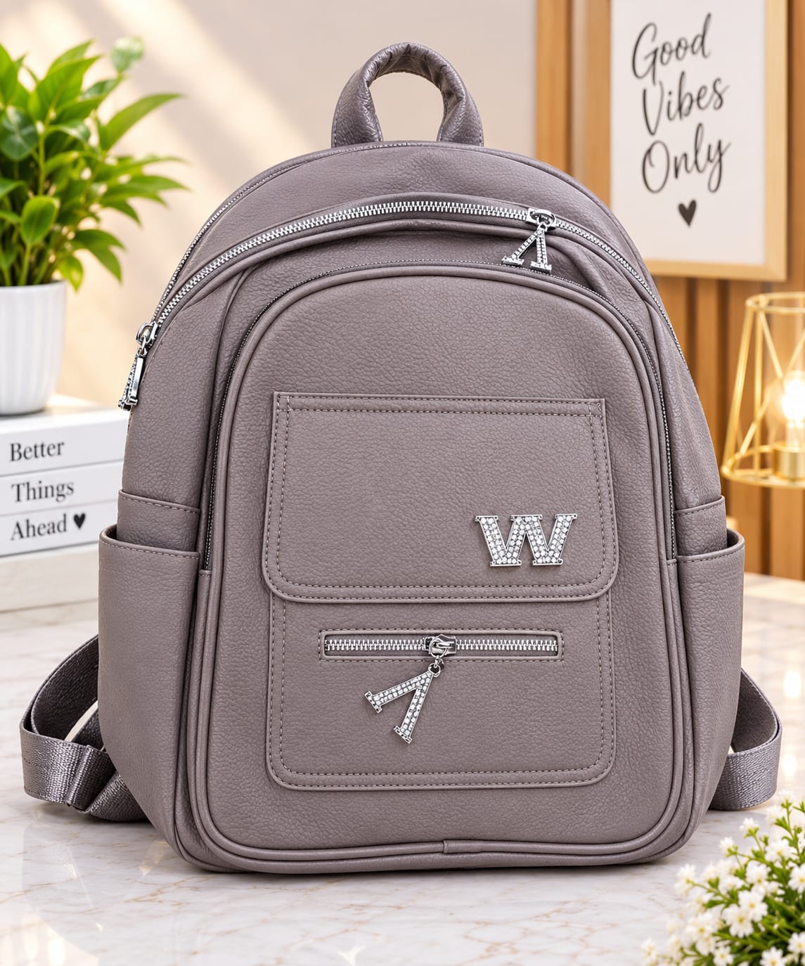 High Quality Leather Backpack — view 5