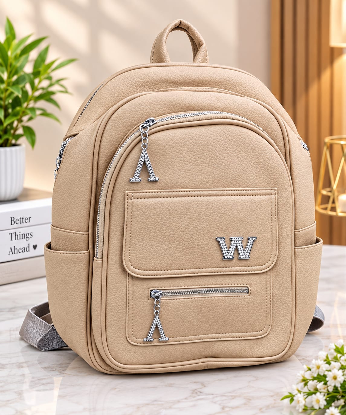 High Quality Leather Backpack — view 6