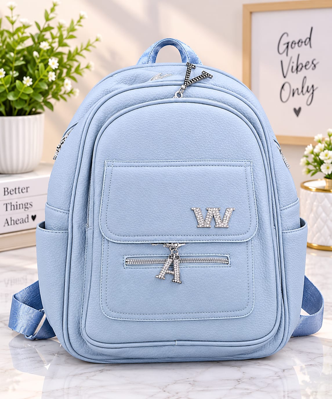 High Quality Leather Backpack — view 7