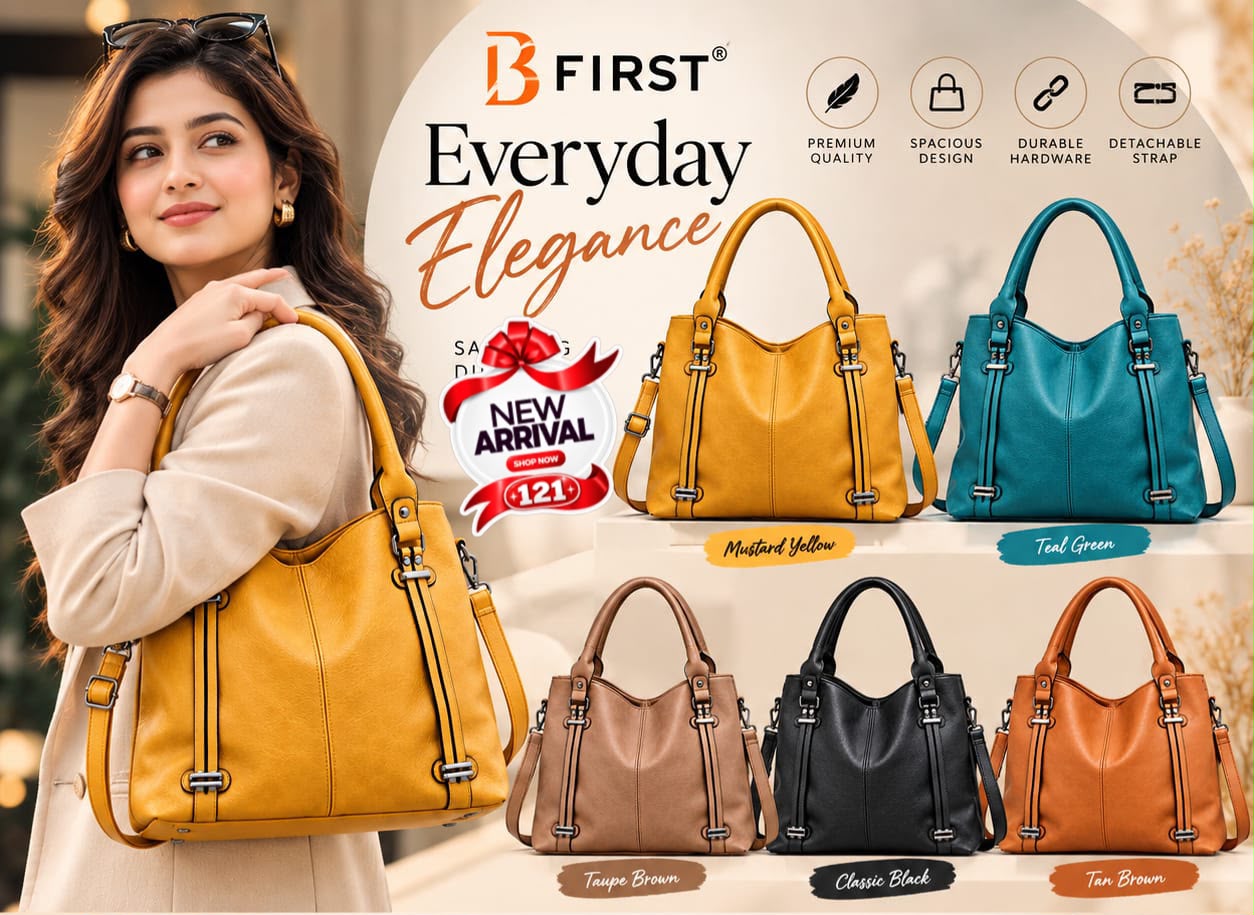 Imported Premium Large Shoulder Bag