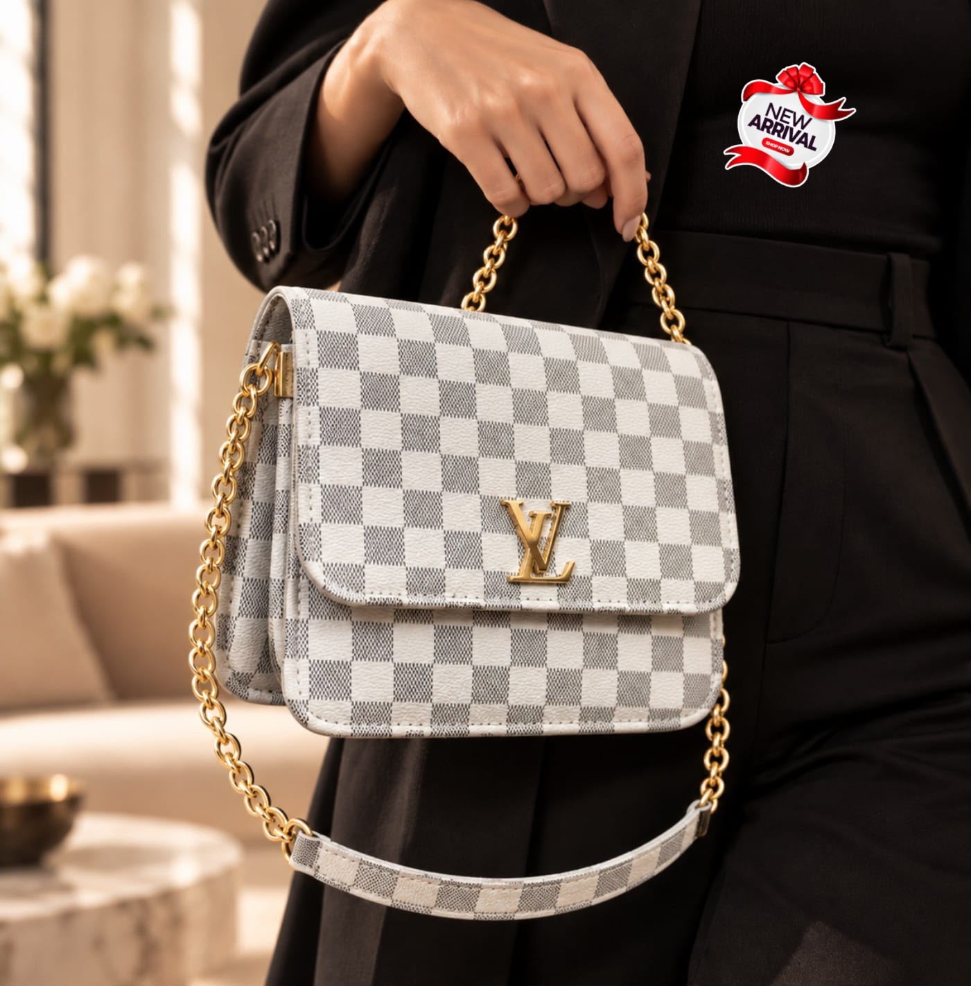 Coach & LV Cross Body Bag — view 1