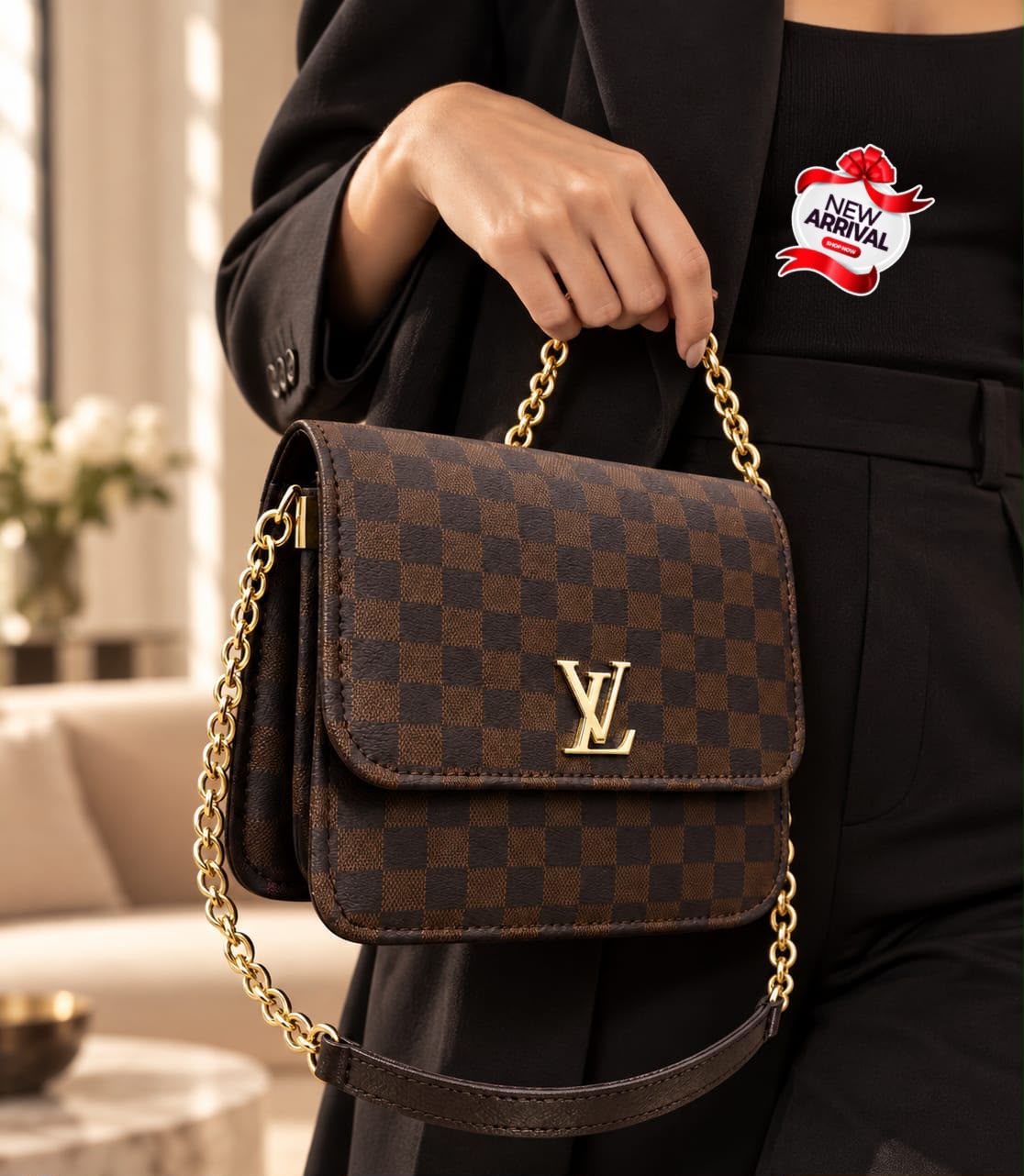 Coach & LV Cross Body Bag — view 3
