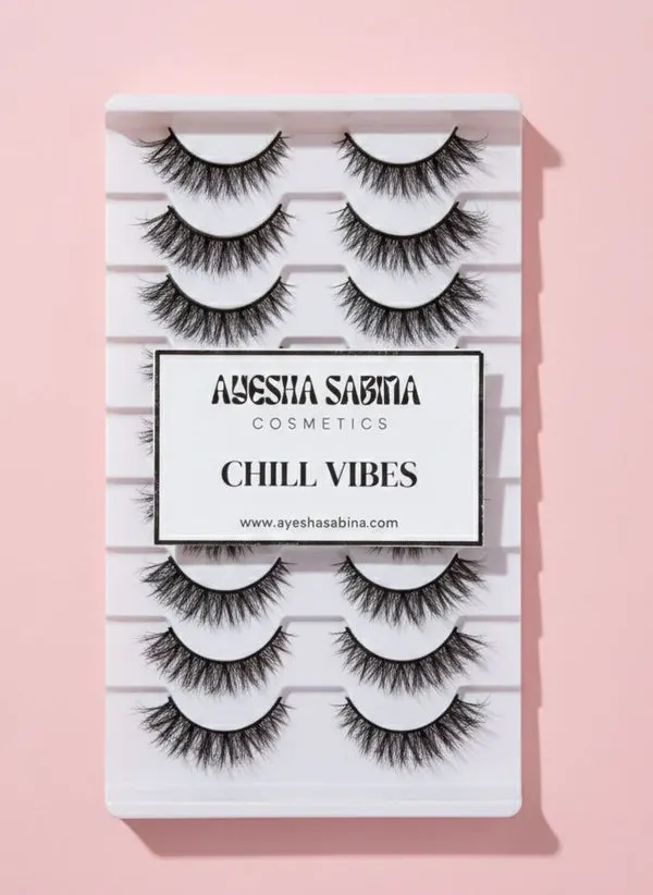 Eye Lash 10 Pair Card - Chill Vibes — view 3