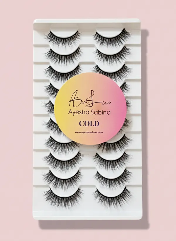 Eye Lash 10 Pair Card - Cold — view 3
