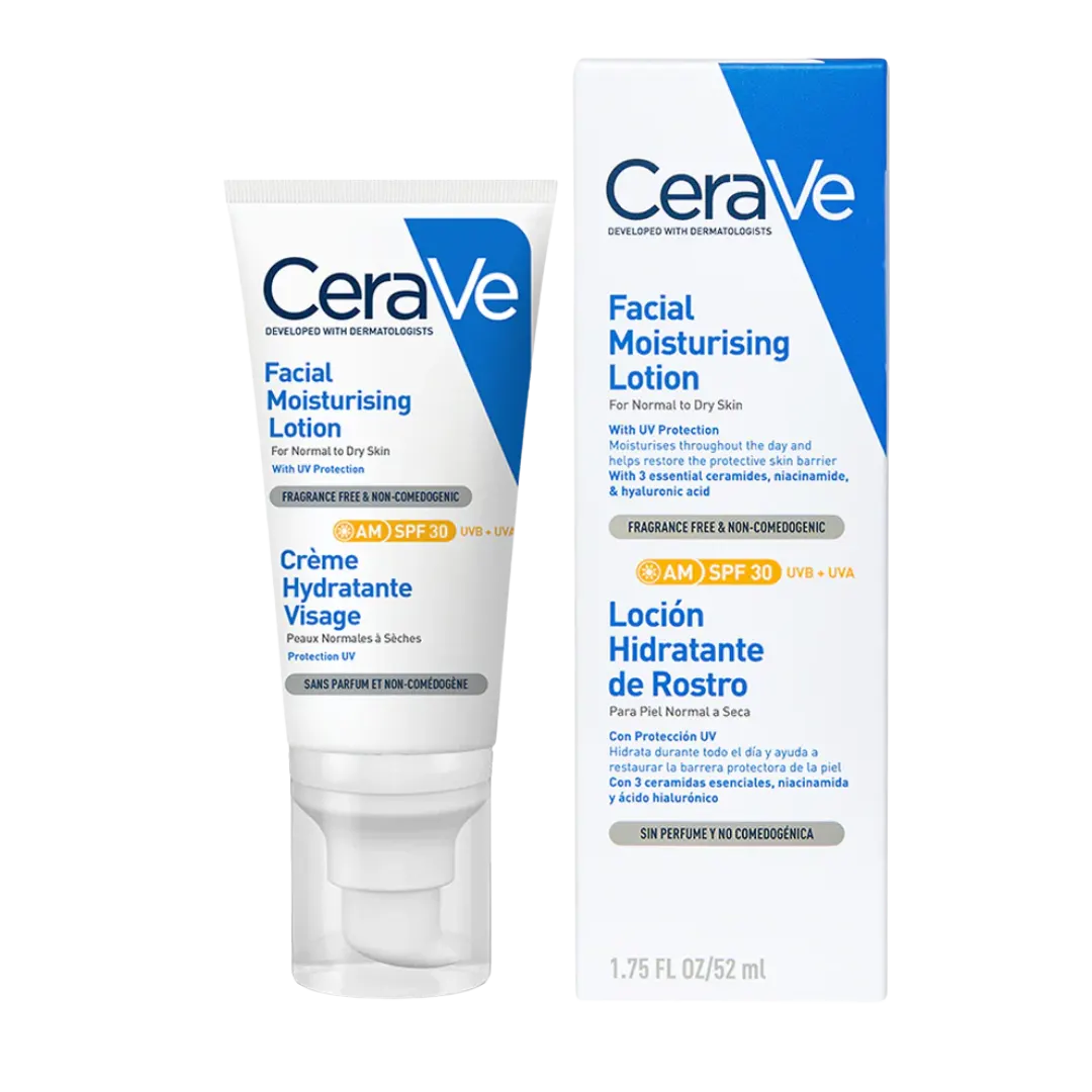 CeraVe AM Facial Moisturising Lotion SPF30 52ml
