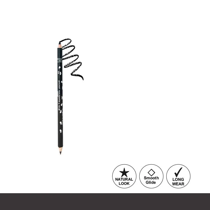 Glamorous Face 2 In 1 Eyebrow Pencil