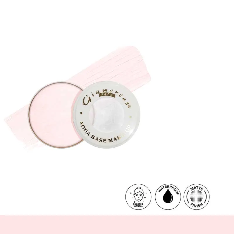 Glamorous Face Aqua White Base
