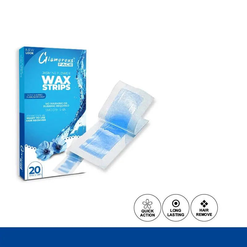 Glamorous Face Body Wax Strips 4 Flavors — view 3