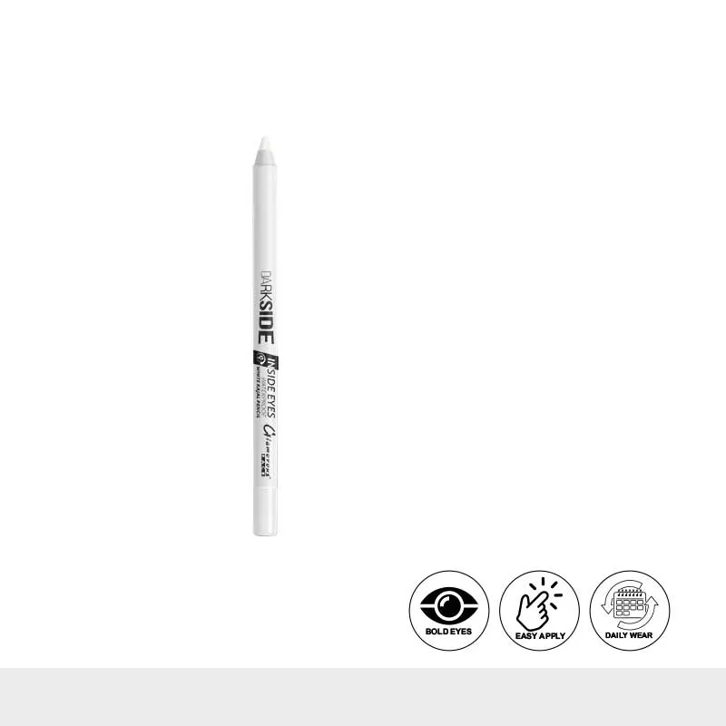 Glamorous Face Dark Side Waterproof Eyeliner Kajal Pencil White — view 3
