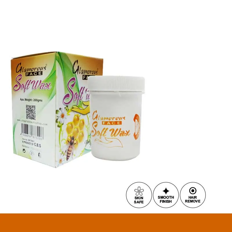 Glamorous Face Soft Wax 200 gm (4 Colours) — view 3