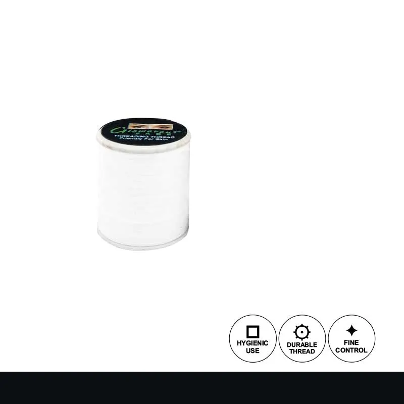 Glamorous Face Threading Thread Black