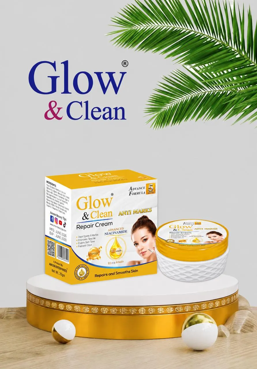 Glow & Clean Anti Marks Repair Cream with Niacinamide 20g