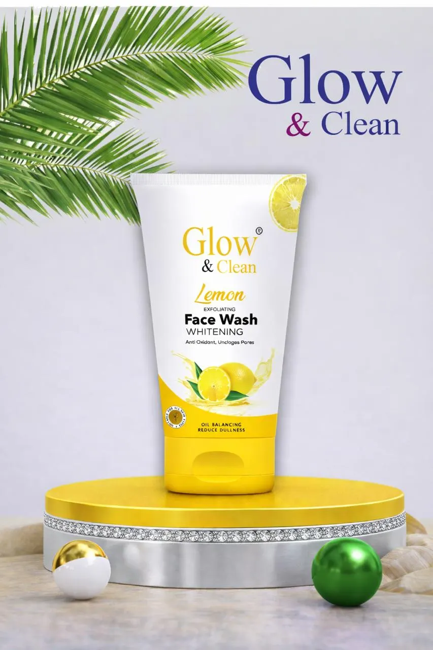 Glow & Clean Lemon Exfoliating Whitening Face Wash