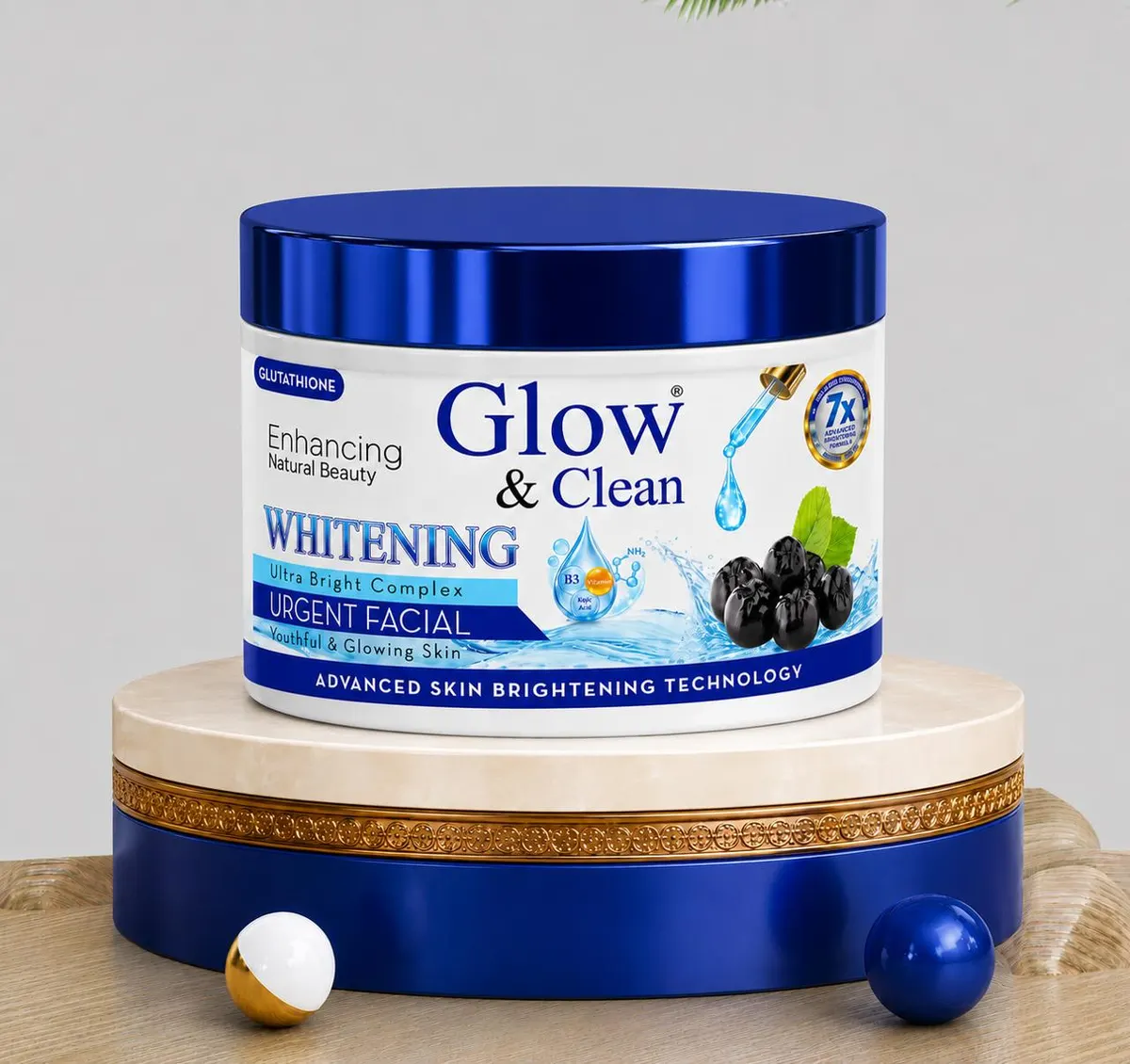 Glow & Clean Whitening Glutathione Urgent Facial