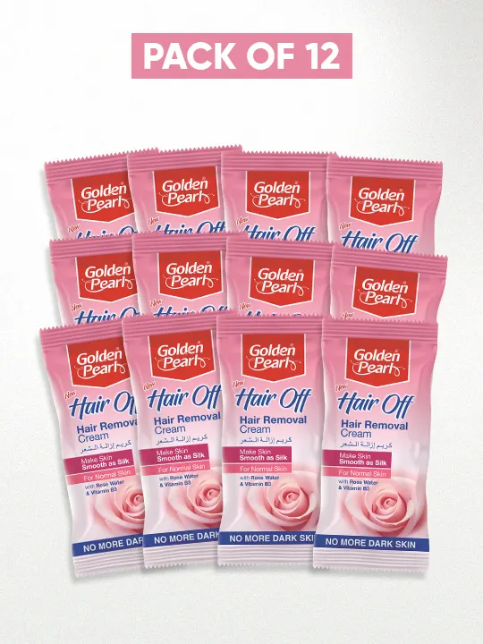 Hair Removal Cream – Rose 16g Sachet Pack of 12 — view 3