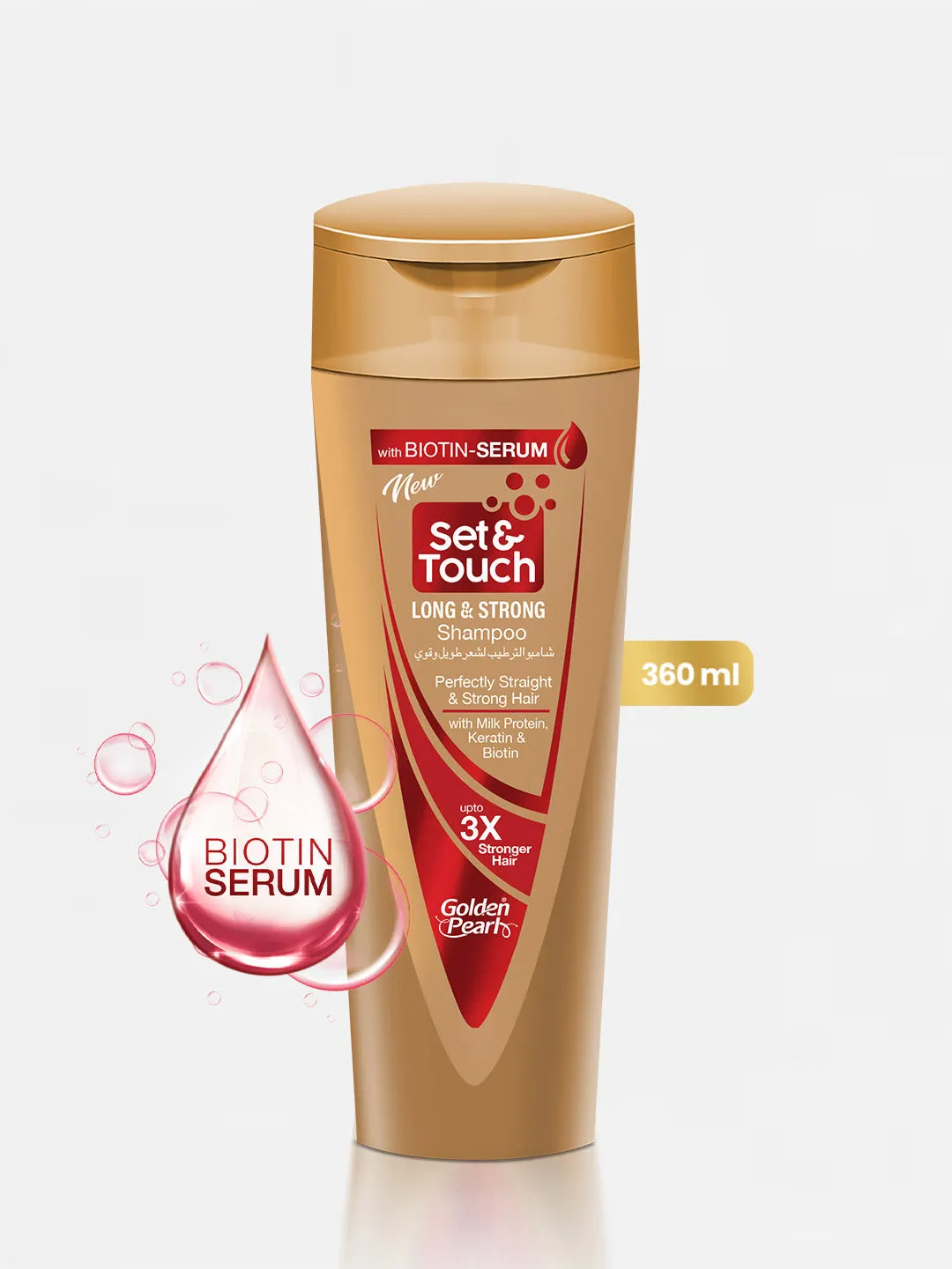 Set and Touch Shampoo - Long and Strong Shampoo — view 3