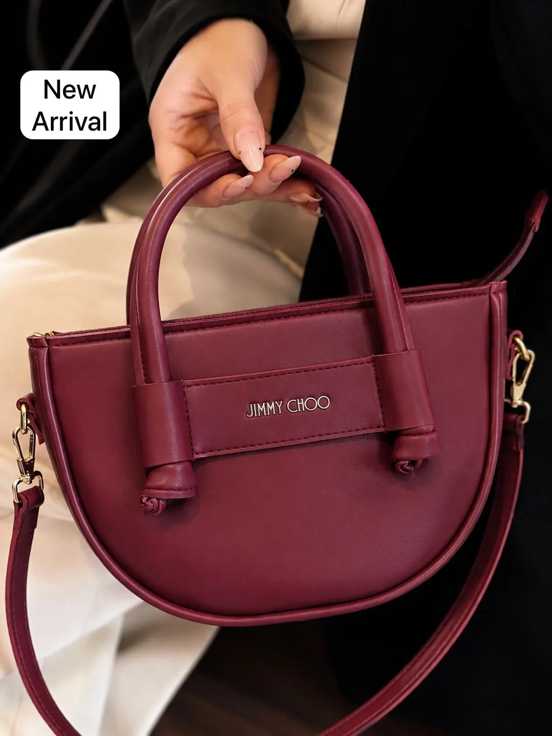 Jimmy Choo High Quality Cross Body Bag — view 3