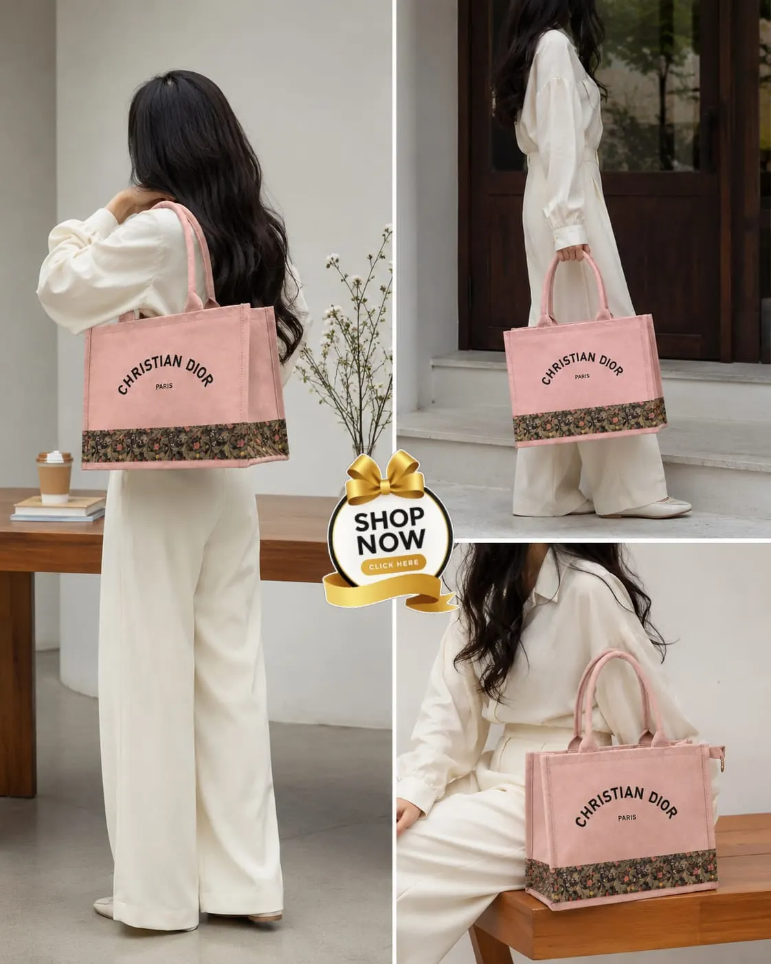 Christian Dior Big Size Tote Bag — view 3