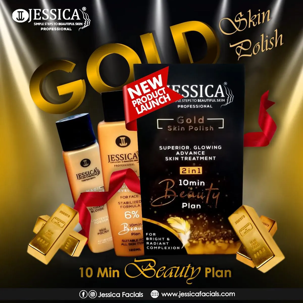 24K Gold 2-in-1 Skin Polish - 120ml — view 1