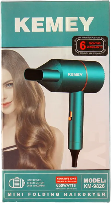 KM-9826 Hair Dryer — view 2
