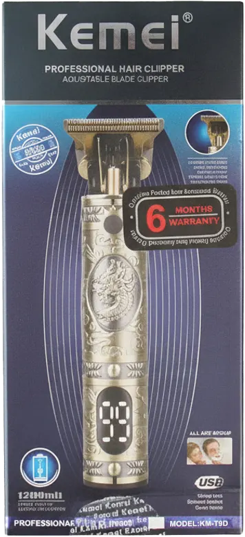KM-T9D Professional Hair Clipper For Men — view 2