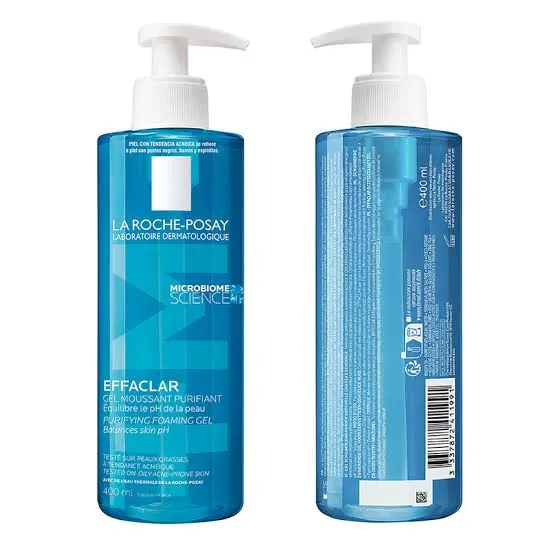 La Roche-Posay Effaclar Purifying Mousse Gel Cleanser 400ml