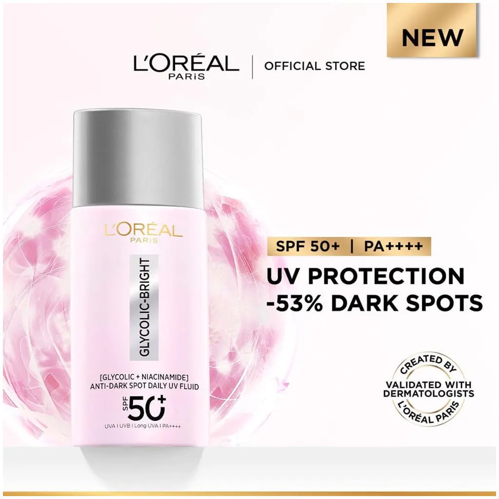 Glycolic Bright Anti Dark Spot Daily SPF 50+ UV Fluid 50ml — view 2