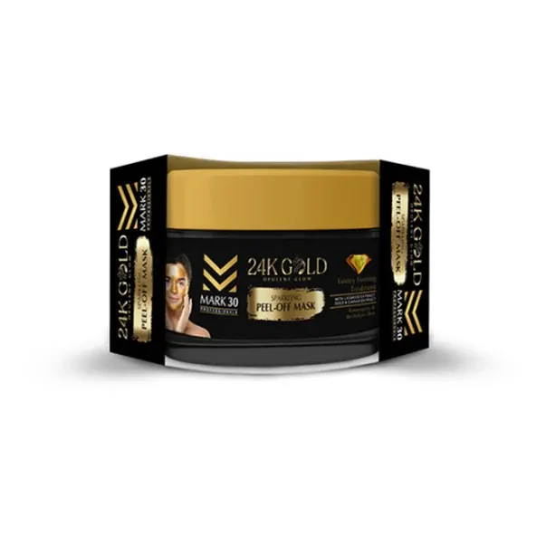 Golden Peel Off Mask Jar