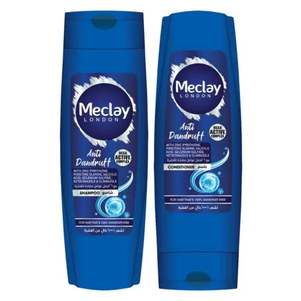 Meclay London Anti Dandruff Shampoo 185ml + Conditioner
