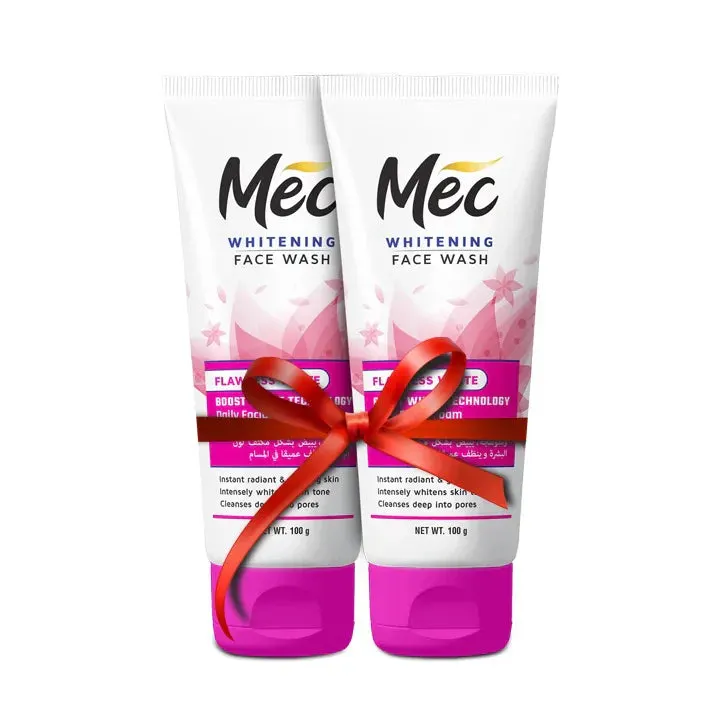 Pack of 2 Mec Flawless White Face Wash 100gm