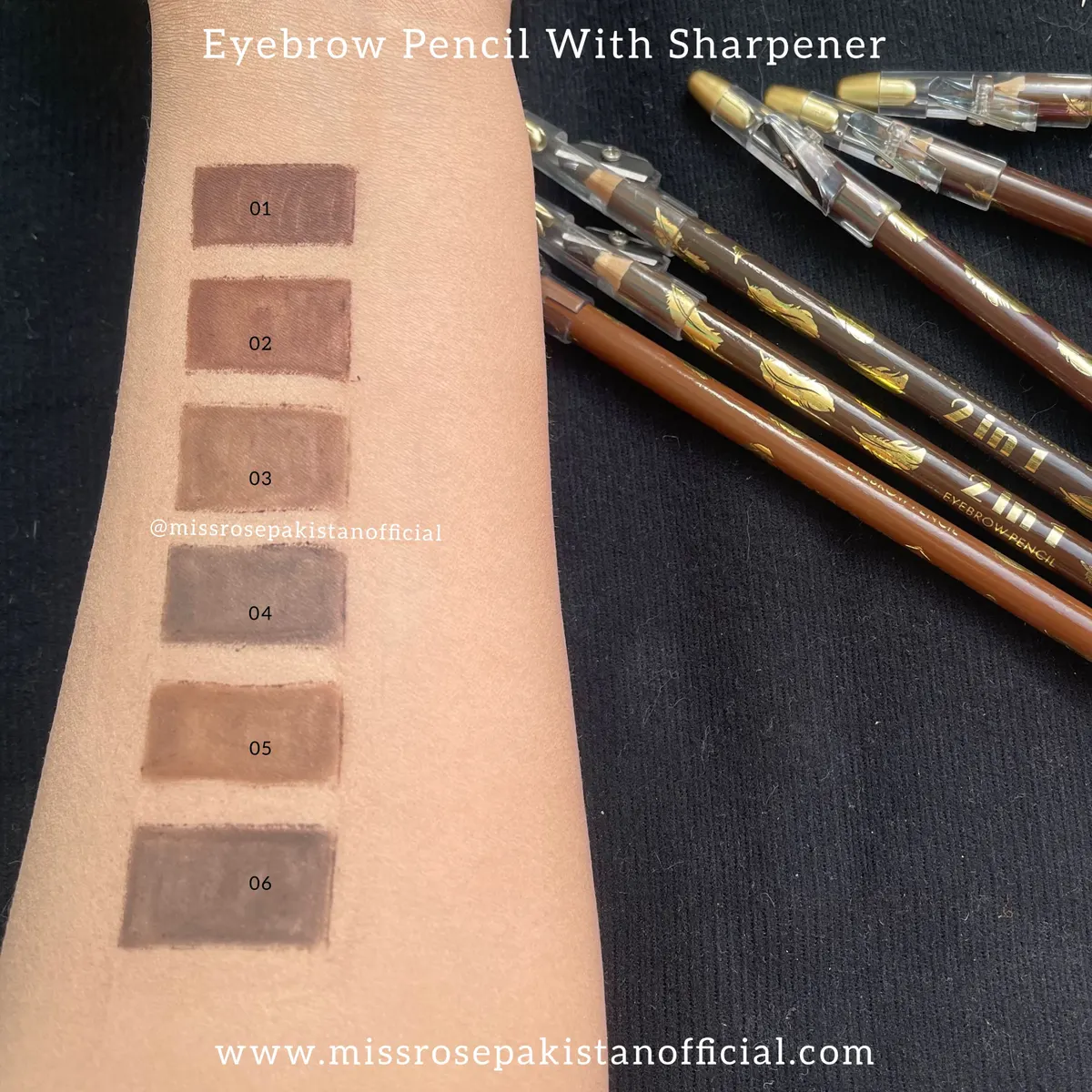 Eyebrow Pencil with Sharpner — view 3