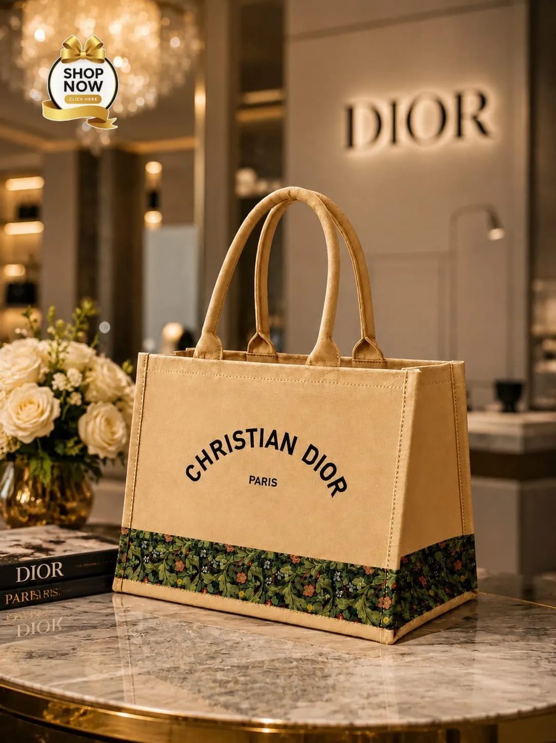 Christian Dior Big Size Tote Bag — view 5