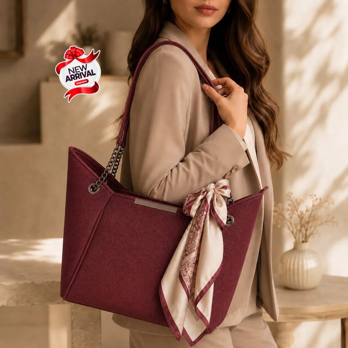 Big Size Tote Bag for Girls — view 9