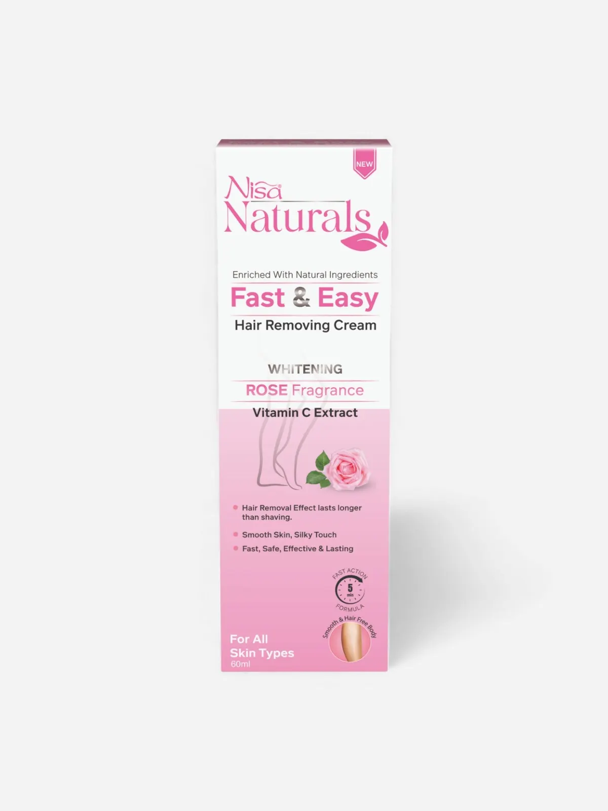 Hair Removal Cream ROSE 60ml