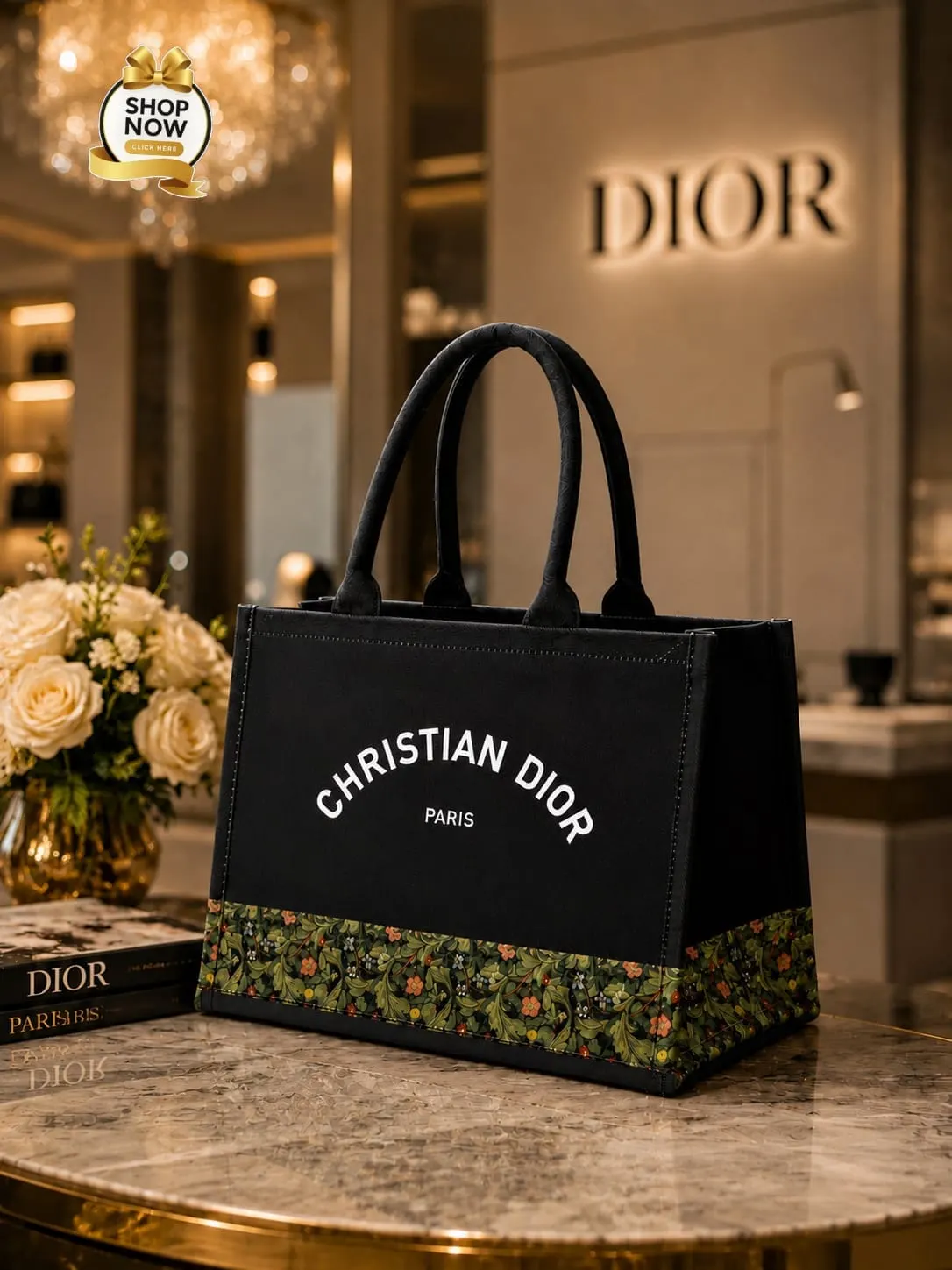 Christian Dior Big Size Tote Bag — view 8