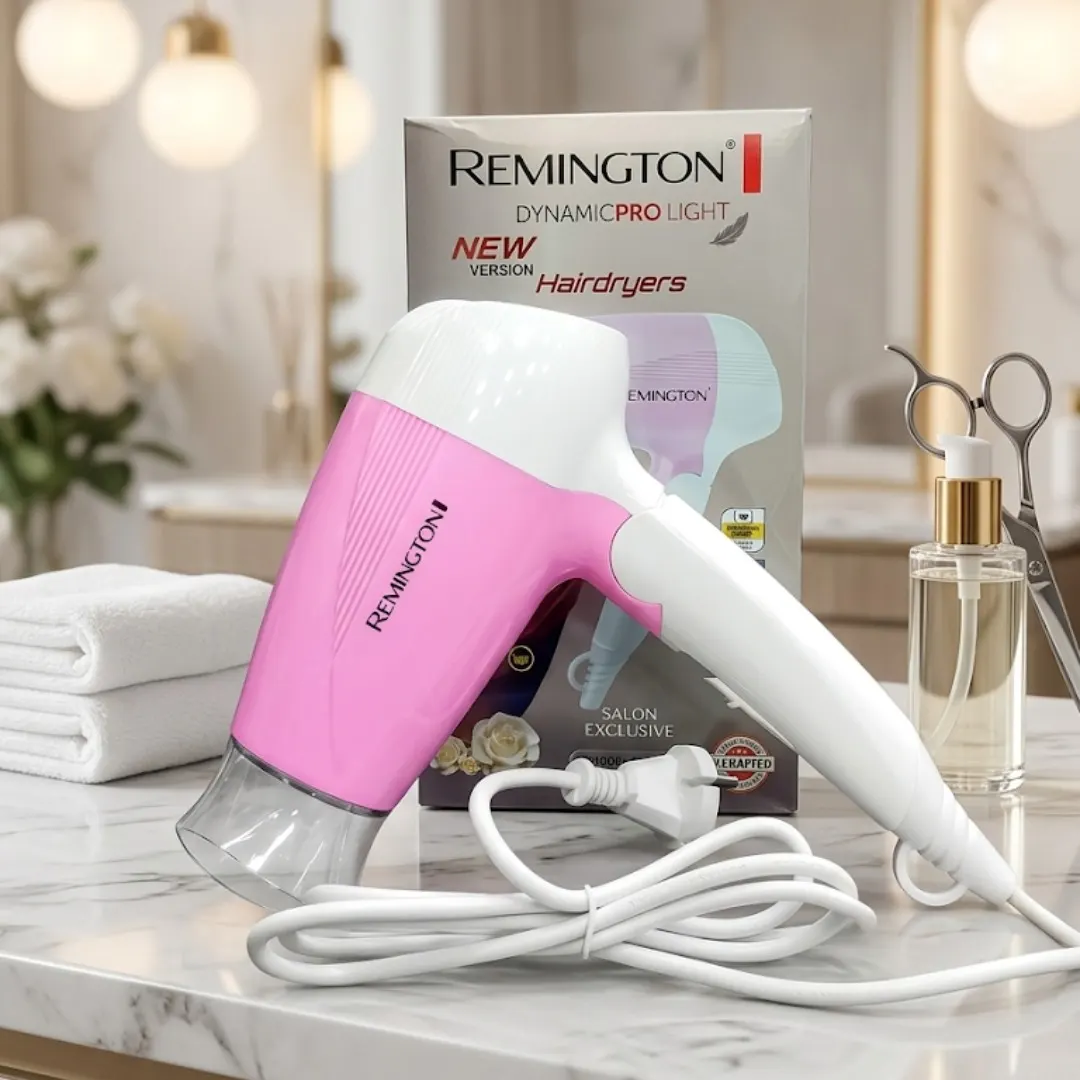 Remington DynamicPro Light Hair Dryer (Pink)