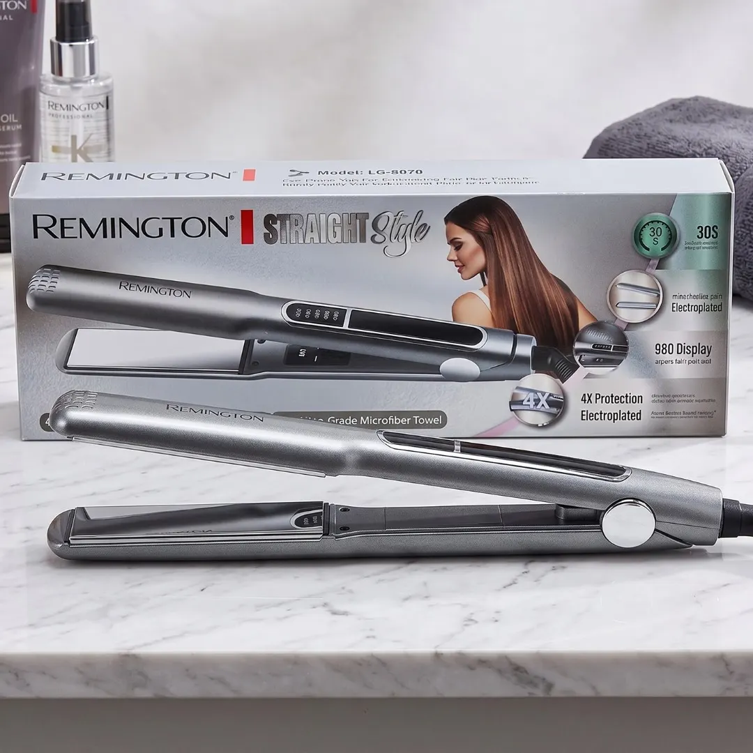 Remington Straight Style Hair Straightener LG-8070
