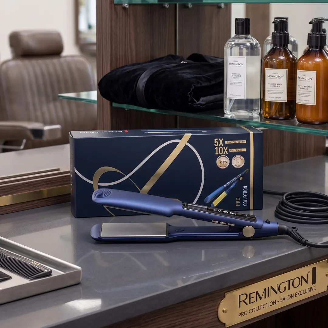 Remington Pro Collection Salon Exclusive Hair Straightener - Blue