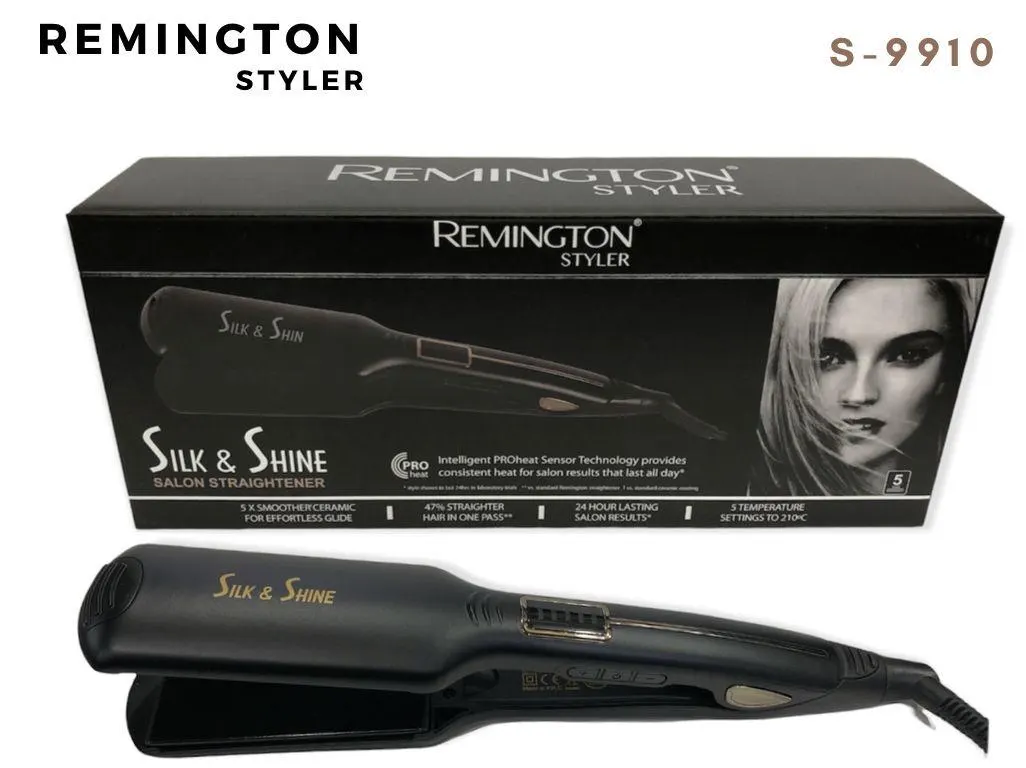Remington Silk & Shine Salon Straightener S-9910