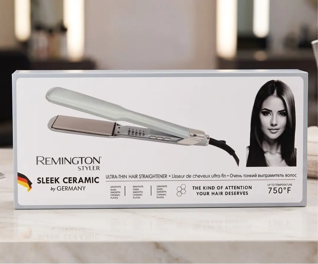 Remington Sleek Ceramic Ultra-Thin Hair Straightener