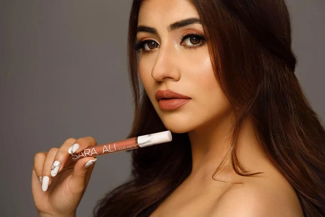Sara Ali Cosmetic Matte Liquid Lipstick - Taurus 3Ml — view 3