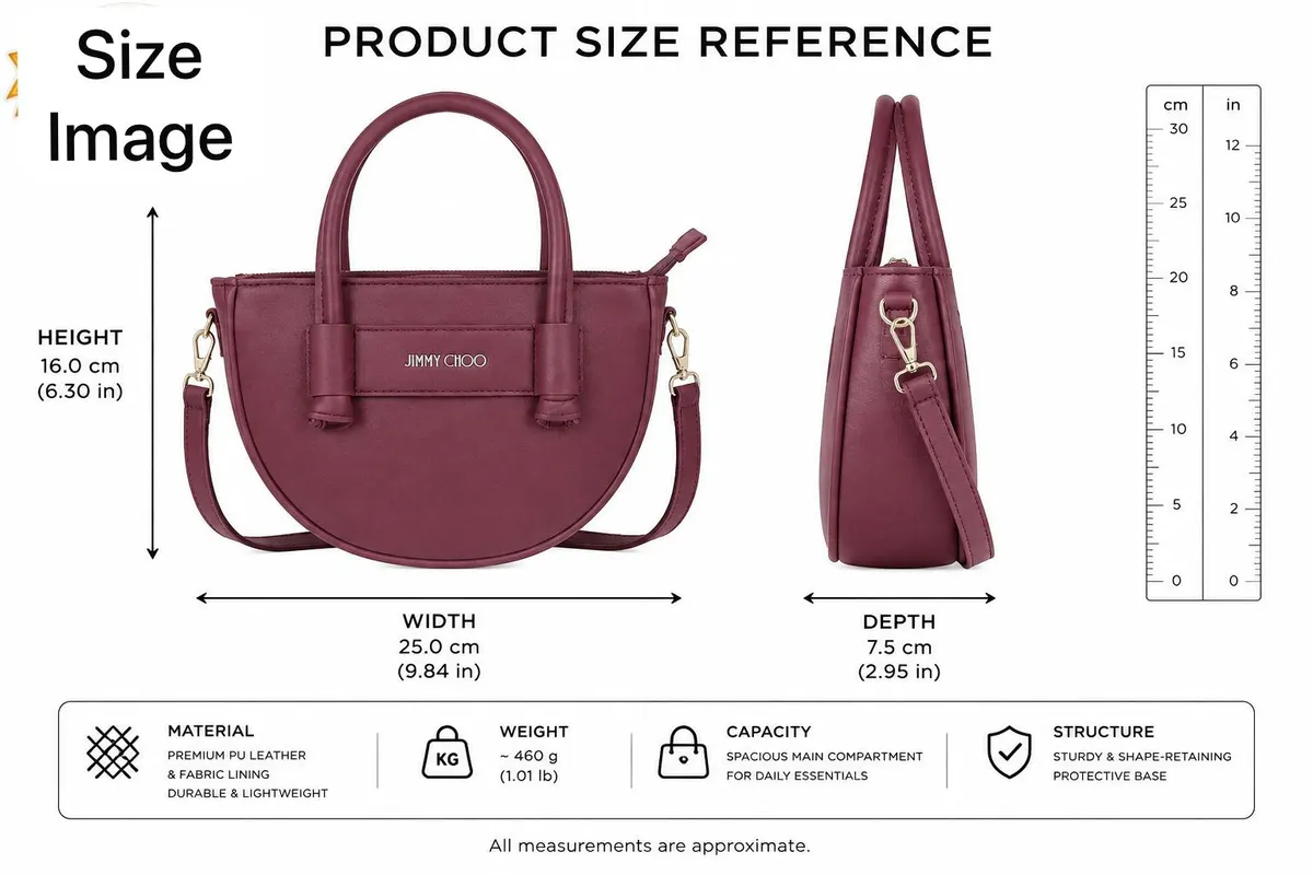 Jimmy Choo High Quality Cross Body Bag — view 8