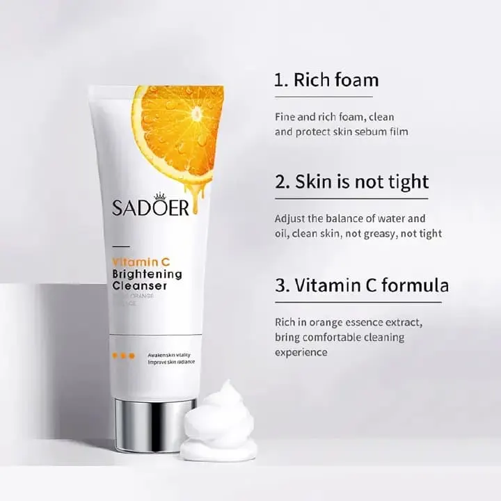 Sadoer Vitamin C Brightening Face Cleanser — view 3