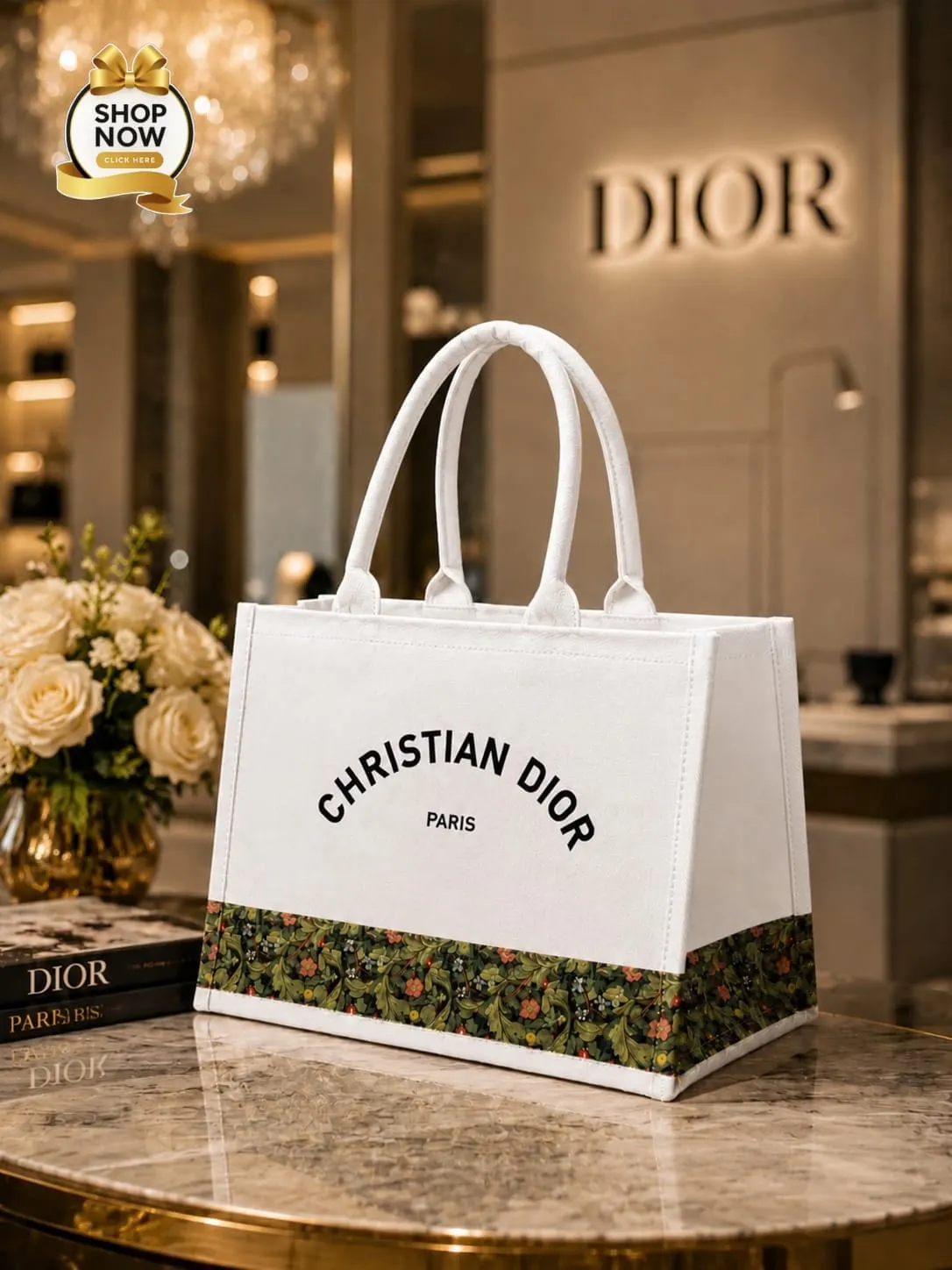 Christian Dior Big Size Tote Bag — view 7