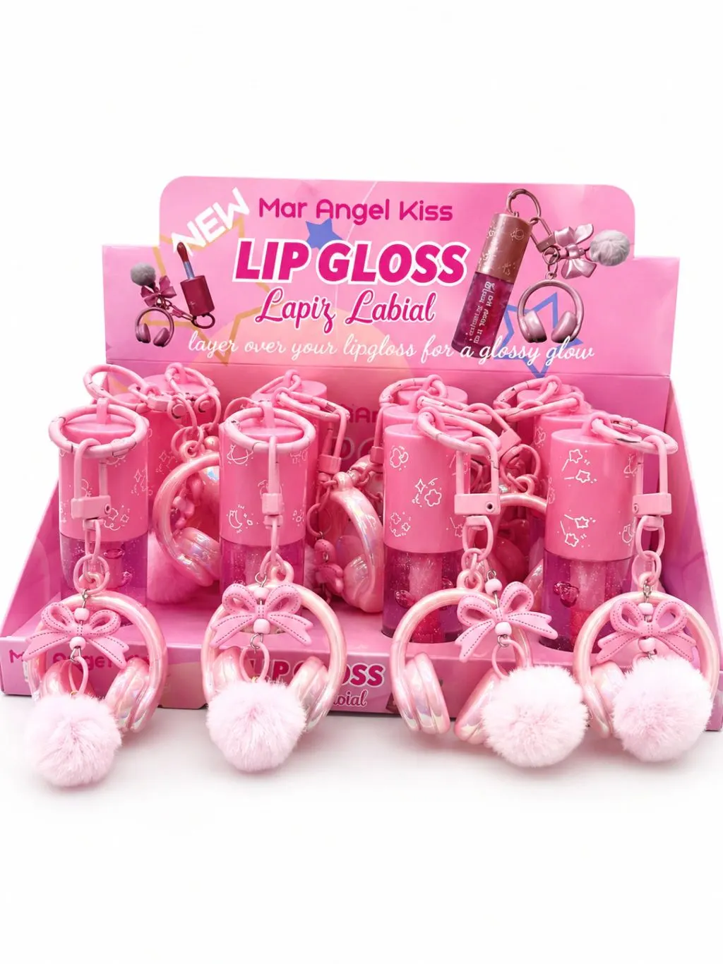 Mar Angel Kiss head phone lip gloss  — view 3