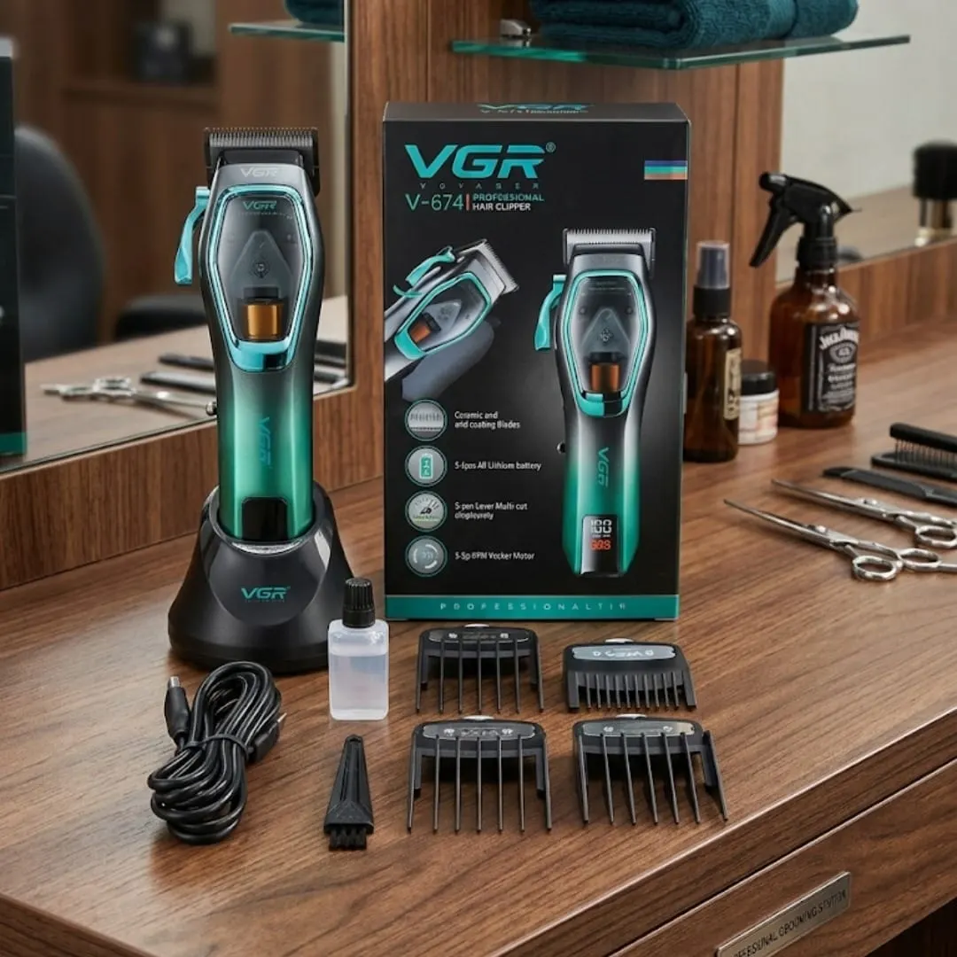 VGR V-674 Professional Hair Clipper