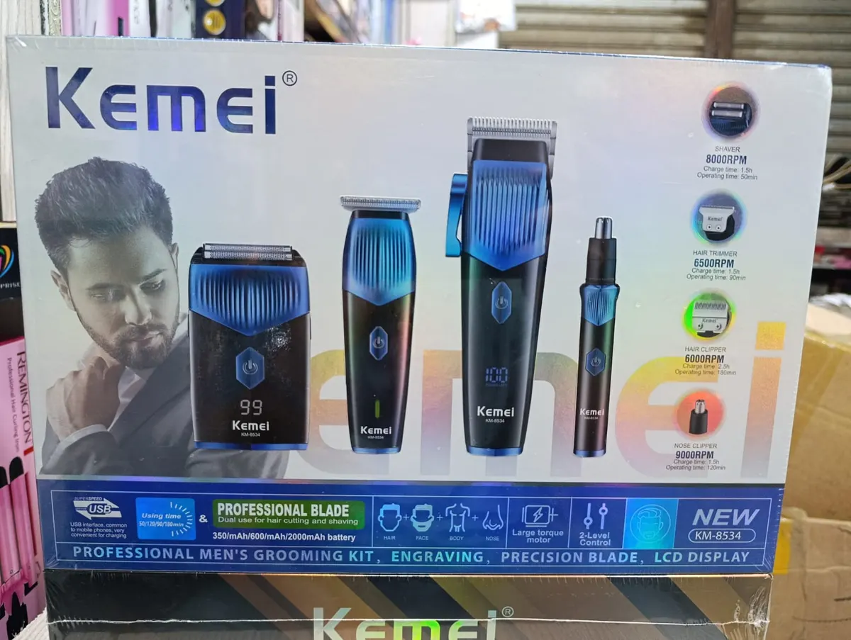 Kemei Professional 4in1 Men's Grooming Kit