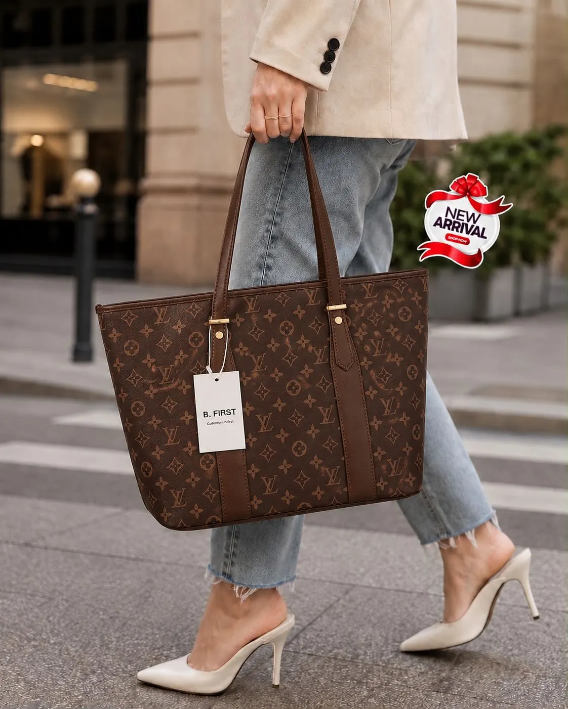 LV Big Size Tote Bag for Girls — view 3