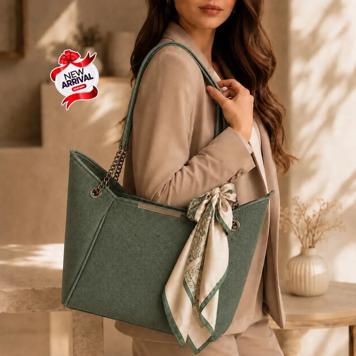 Big Size Tote Bag for Girls — view 4